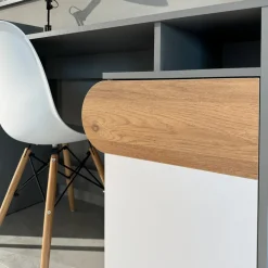 Regały Na Książki|Zestawy Mebli Młodzieżowych></noscript>DOLMAR Nowoczesny regał do pokoju młodzieżowego 80 cm COOLIFY