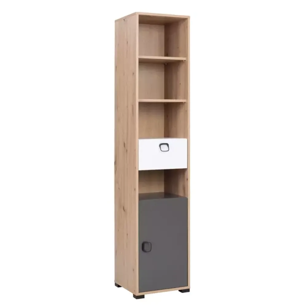 Zestawy Mebli Młodzieżowych>JUREK Nowoczesny regał młodzieżowy CAMERUN