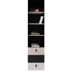 Zestawy Mebli Młodzieżowych>MEBLAR Nowoczesny regał na książki PRESSCOT