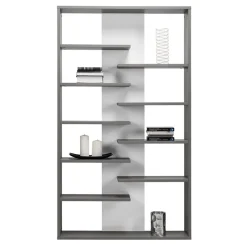 Zestawy Mebli Młodzieżowych>MARIDEX Nowoczesny regał na książki do pokoju młodzieżowego 120 cm ZENTO