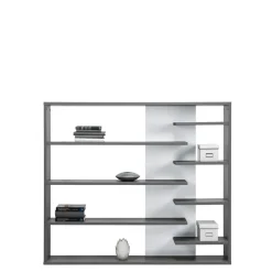 Zestawy Mebli Młodzieżowych>MARIDEX Nowoczesny regał na książki do pokoju młodzieżowego ZENTO