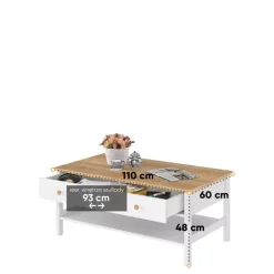Zestawy Mebli Młodzieżowych|Ławy I Stoliki></noscript>lenart. Nowoczesny stolik kawowy z szufladą 110x60 cm STORY