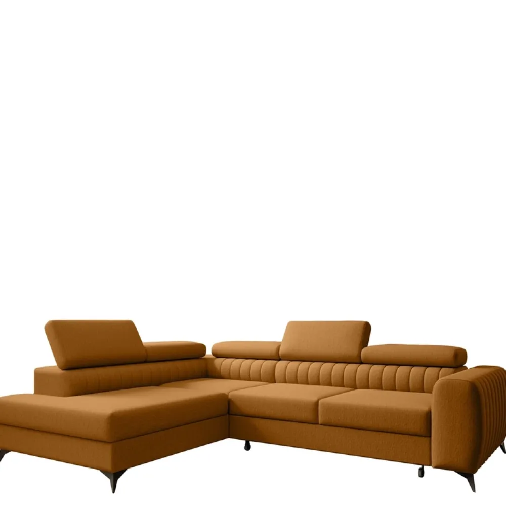 Narożniki>NEXT COLLECTION Nowoczesny wolnostojący narożnik do salonu PAULLETTO