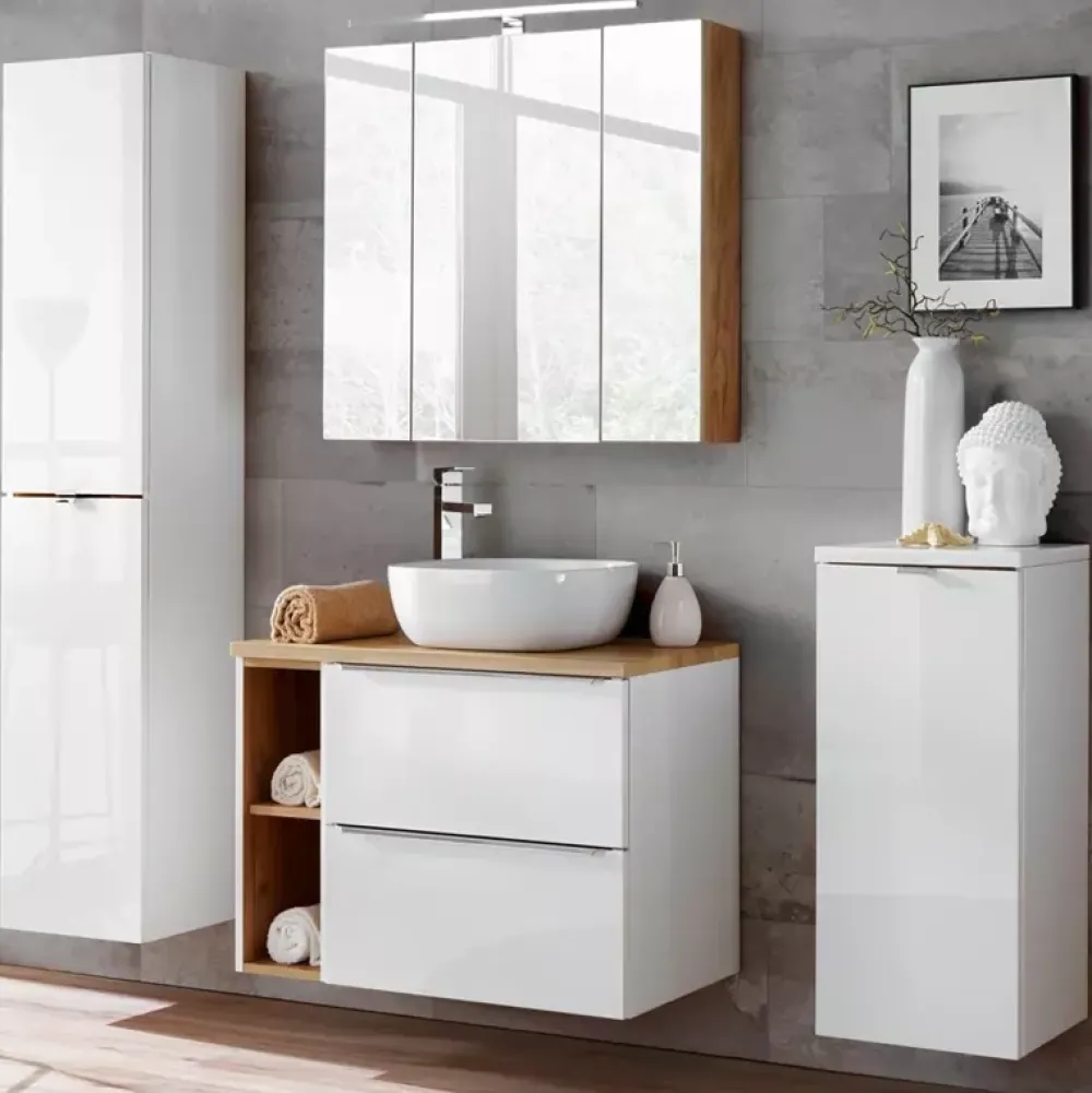 Meble Łazienkowe|Szafki Łazienkowe>COMAD Nowoczesny wysoki słupek łazienkowy CHARM