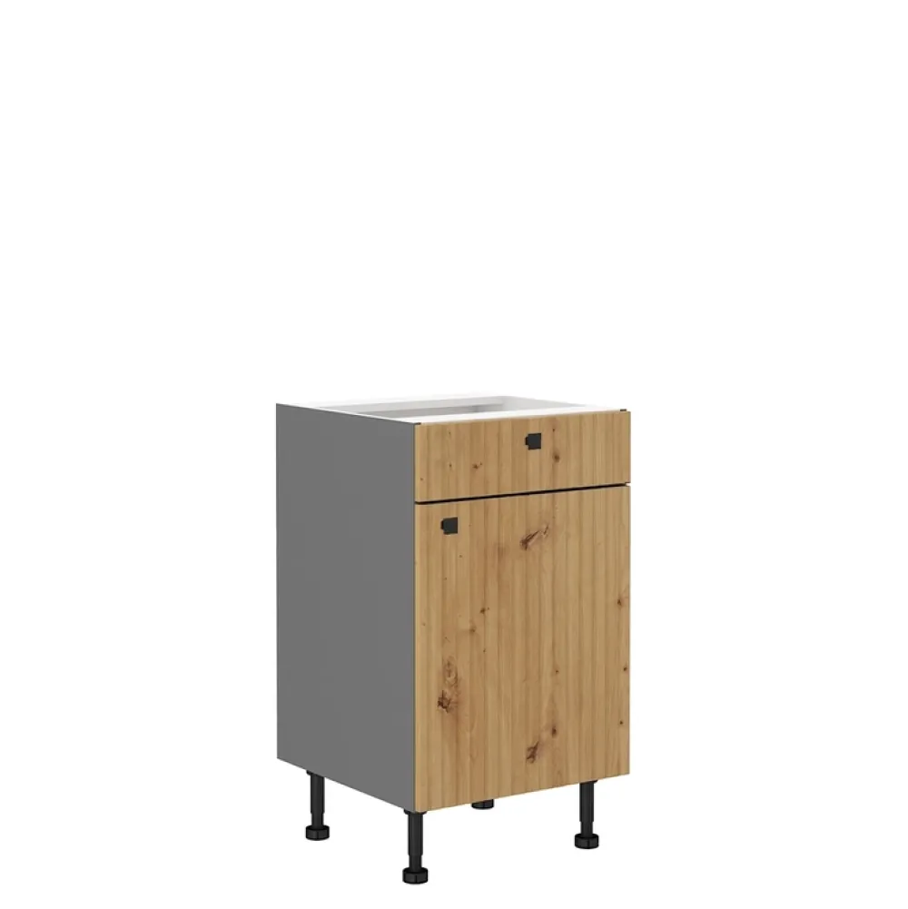 Meble Kuchenne>Lempert Nowoczesny zestaw mebli kuchennych frezowane fronty ALEPPO