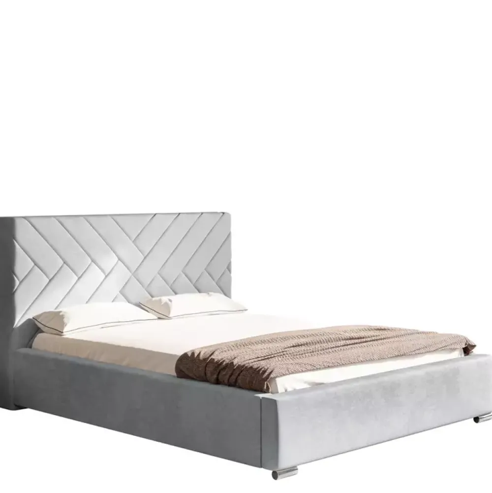 Łóżka Młodzieżowe|Łóżka Z Zagłówkiem>Riban Łoże małżeńskie 160x200 cm wysokie oparcie TRENS