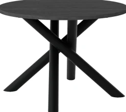 Krzesła|Stoły>Lempert Okrągły stół do jadalni loftowy 110 cm OPALIO jesion portland