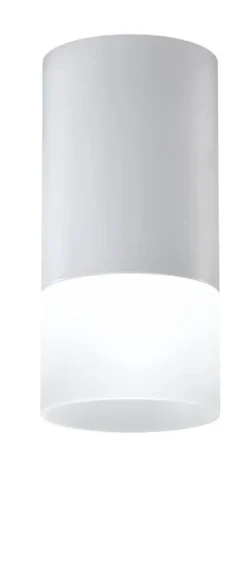 Oświetlenie Przedpokoju|Oświetlenie Jadalni>Candellux Lighting Oprawa natynkowa Tuba szara GU10