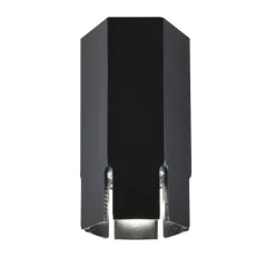 Oświetlenie Przedpokoju|Oświetlenie Łazienki>Candellux Lighting Oprawa sufitowa natynkowa czarna Tuba