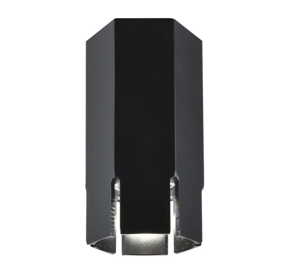 Oświetlenie Przedpokoju|Oświetlenie Łazienki>Candellux Lighting Oprawa sufitowa natynkowa czarna Tuba