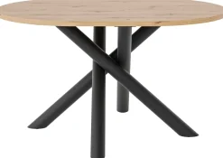 Krzesła|Stoły>Lempert Owalny stół do jadalni 138x100 cm loftowy OPALIO dąb artisan
