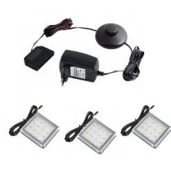 Oświetlenie Mebli|Oświetlenie Mebli>FURNIKA Oświetlenie podszafkowe LED SQUARE 3 biały zimny