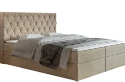 Łóżka Młodzieżowe|Łóżka Ze Stelażem>Riban Pikowane łóżko kontynentalne 120x200 cm z pojemnikiem BILD