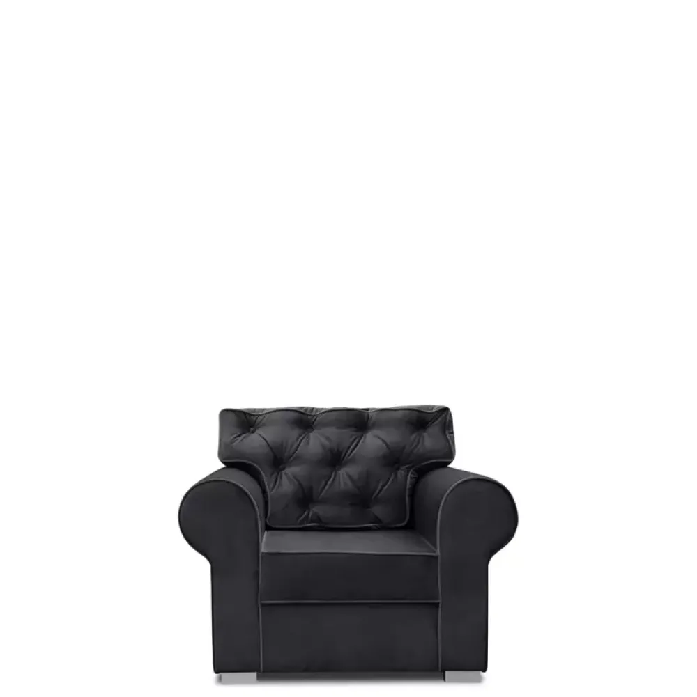 Fotele>NEXT COLLECTION Pikowany fotel glamour PEREZ PIC 1