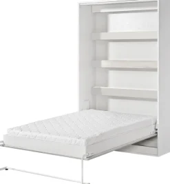 Meble Dla Dzieci|Łóżka Młodzieżowe>DOMEL Pionowy półkotapczan 120x200 cm biały PERFECT