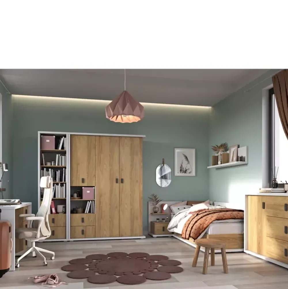 Zestawy Mebli Dziecięcych|Półki>lenart. Półka na książki do pokoju dziecięcego 120 cm SIMI