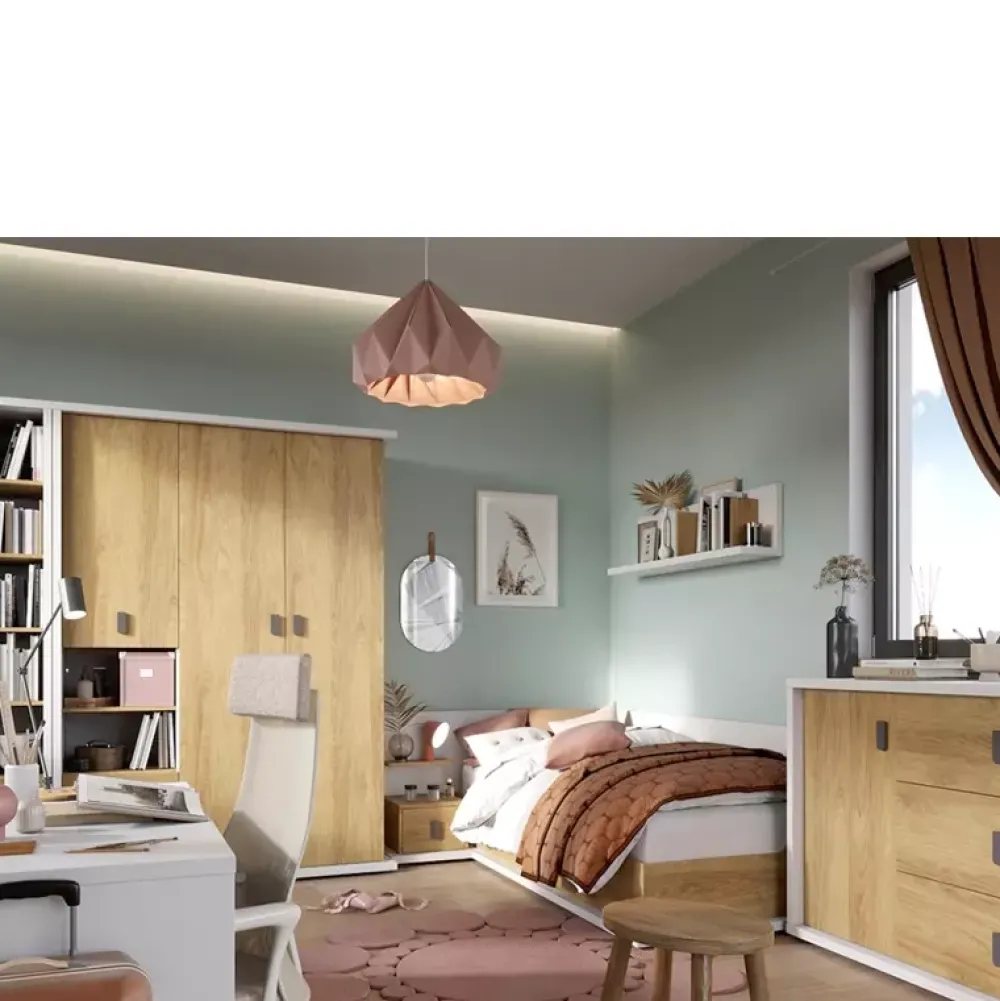 Zestawy Mebli Dziecięcych|Półki>lenart. Półka na książki do pokoju dziecięcego 120 cm SIMI