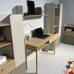 Zestawy Mebli Młodzieżowych|Półki></noscript>JUREK Półka na książki do pokoju młodzieżowego 120 cm YOKO