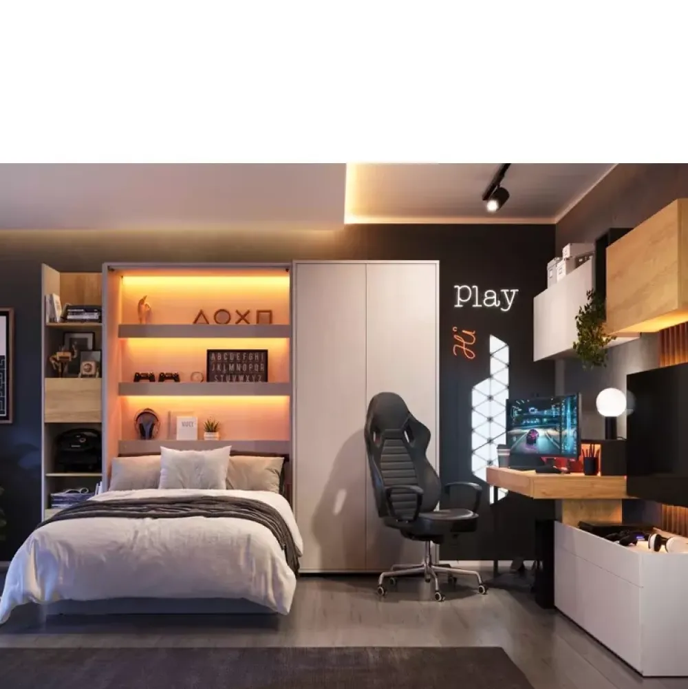 Zestawy Mebli Młodzieżowych|Półki>lenart. Półka na książki do pokoju młodzieżowego 100 cm TEEN FLEX