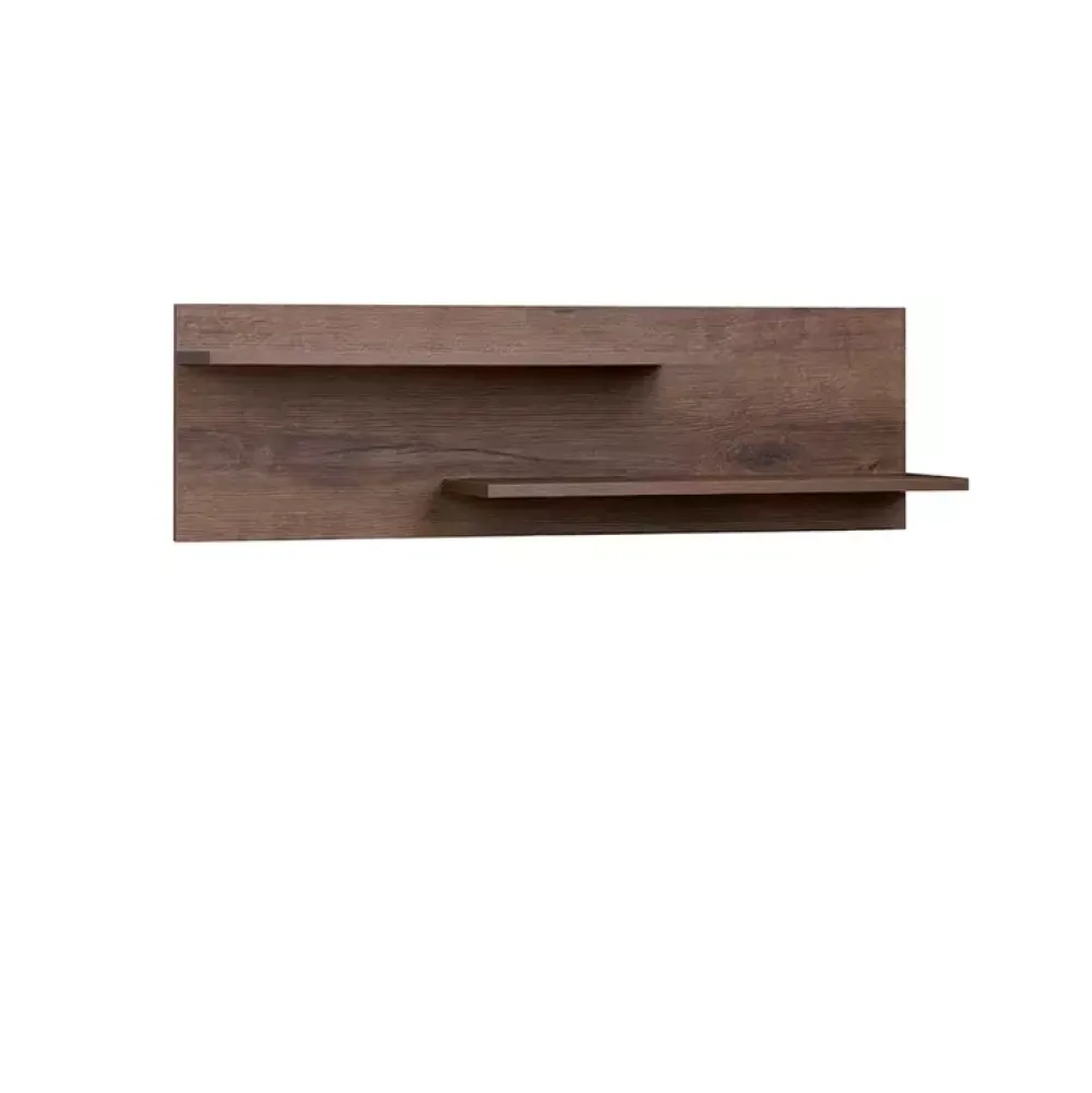 Zestawy Mebli Do Sypialni|Zestawy Mebli Do Salonu>GiB Meble Półka wisząca 100 cm dąb biały DENIS dąb monastery