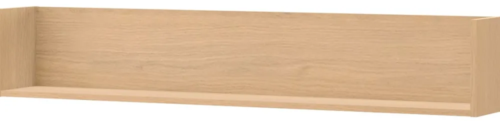 Meble Dla Dzieci|Meble Młodzieżowe>lenart. Półka wisząca 140 cm nowoczesna WOOW dąb vincenza