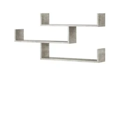 Półki>BRATEX Półka wisząca beton TROIS 03