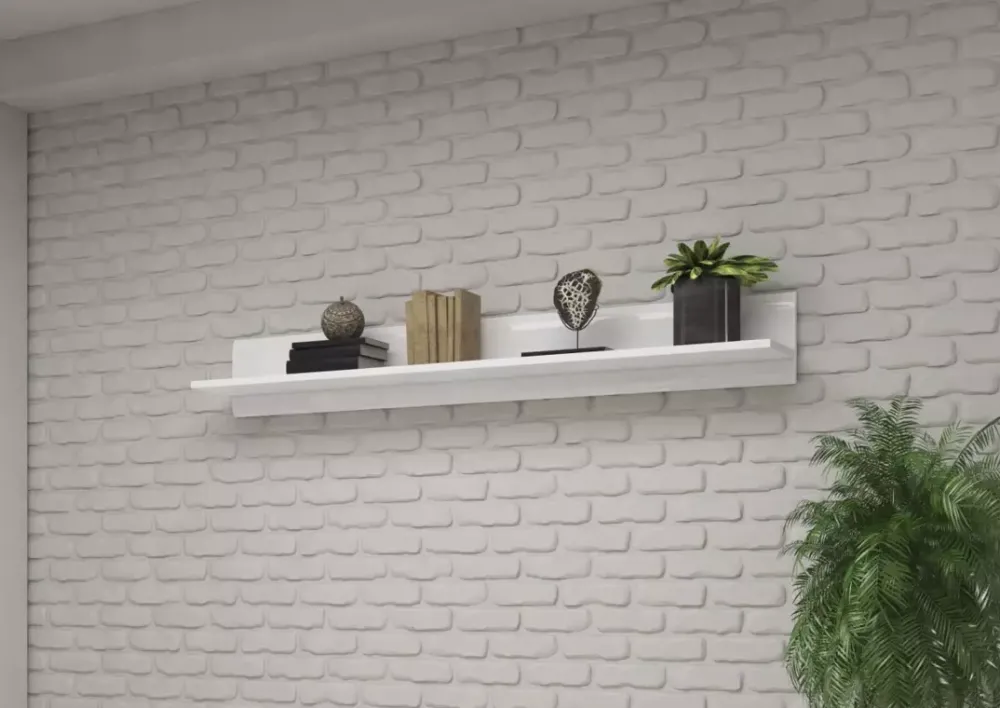 Półki>Helvetia Półka wisząca połysk TELOS biały