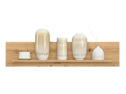 Zestawy Mebli Do Salonu|Półki>ML Meble Półka wisząca na książki do salonu NEVIO dąb artisan