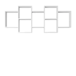 Meble Dla Dzieci|Półki>BRATEX Półka wisząca regał TROIS 01 biały