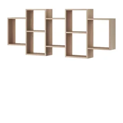 Meble Dla Dzieci|Półki>BRATEX Półka wisząca regał TROIS 01 dąb sonoma