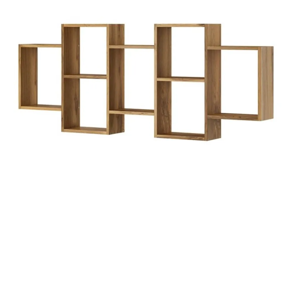 Meble Dla Dzieci|Półki>BRATEX Półka wisząca regał TROIS 01 dąb wotan