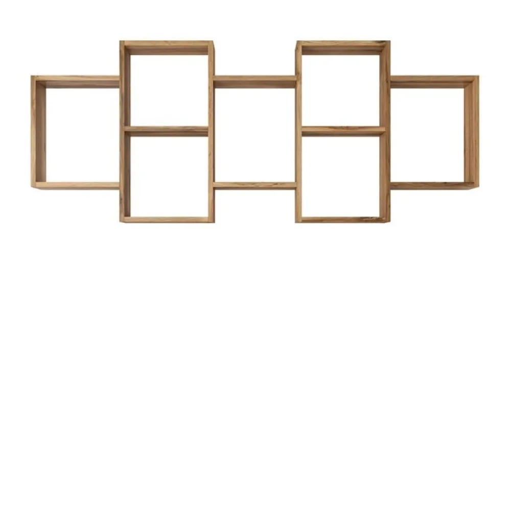 Meble Dla Dzieci|Półki>BRATEX Półka wisząca regał TROIS 01 dąb wotan