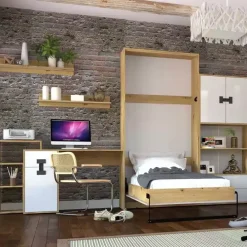 Meble Dla Dzieci|Łóżka Młodzieżowe></noscript>DOMEL Półkotapczan pionowy Dąb Artisan INDEX