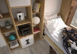 Meble Dla Dzieci|Łóżka Młodzieżowe></noscript>DOMEL Półkotapczan pionowy Dąb Artisan INDEX