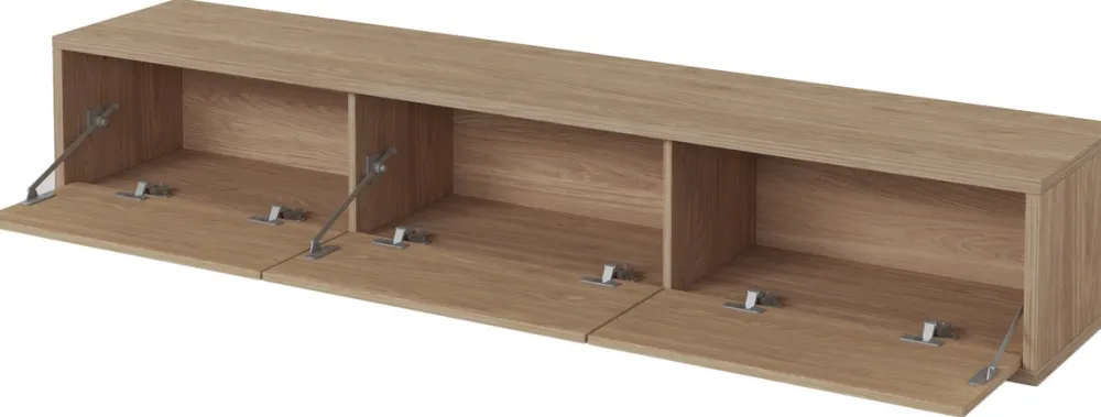 Szafki Rtv>Helvetia Podwieszana szafka RTV 180 cm nowoczesna do salonu FRIDA dąb olejowany