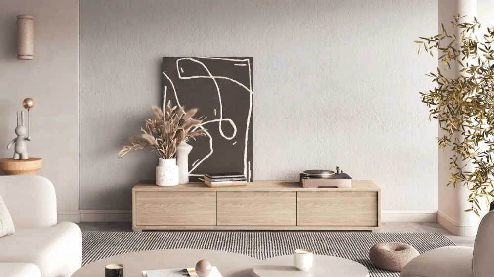 Szafki Rtv>Helvetia Podwieszana szafka RTV 180 cm nowoczesna do salonu FRIDA dąb olejowany