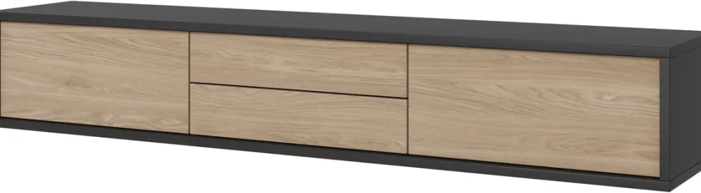 Szafki Rtv>Helvetia Podwieszana szafka RTV nowoczesna 180 cm z szufladami FRIDA