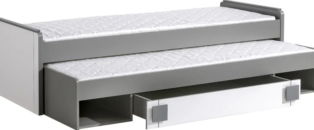 Meble Dla Dzieci|Łóżka Dziecięce>DOLMAR Podwójne łóżko wysuwane do pokoju dziecięcego GROOVY