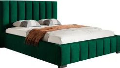 Łóżka Z Zagłówkiem|Łóżka Z Pojemnikiem>Riban Podwójne łóżko 180x200 cm do sypialni SENDY