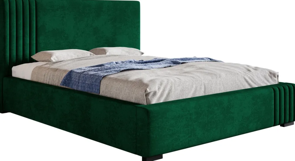 Łóżka Młodzieżowe|Łóżka Z Zagłówkiem>Riban Podwójne łóżko 160x200 cm do sypialni SENSO