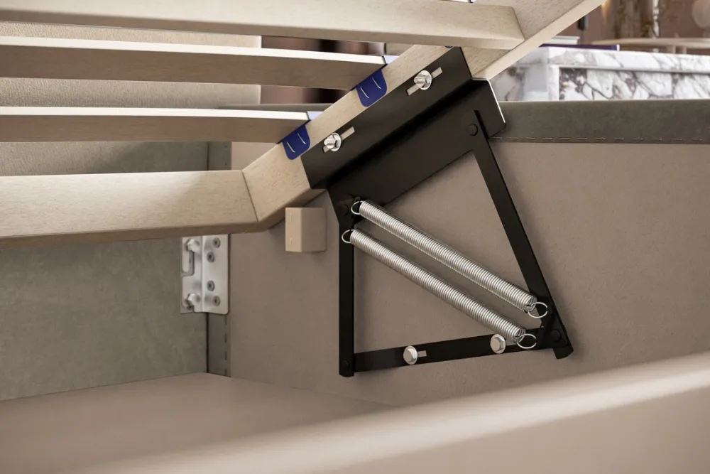 Łóżka Młodzieżowe|Łóżka Z Zagłówkiem>Riban Podwójne łóżko 160x200 cm do sypialni SENSO