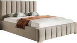 Łóżka Z Zagłówkiem|Łóżka Z Pojemnikiem>Riban Podwójne łóżko 200x200 cm do sypialni SENDY