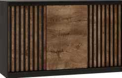 Komody>BROMARKT Pojemna komoda przesuwna 160 cm z szufladami do sypialni LOFT