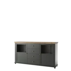 Komody>Helvetia Pojemna komoda w stylu klasycznym IVORIA