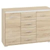 Meble Młodzieżowe|Zestawy Mebli Do Salonu>ML Meble Pojemna komoda z drzwiami i szufladami 120 cm AVO