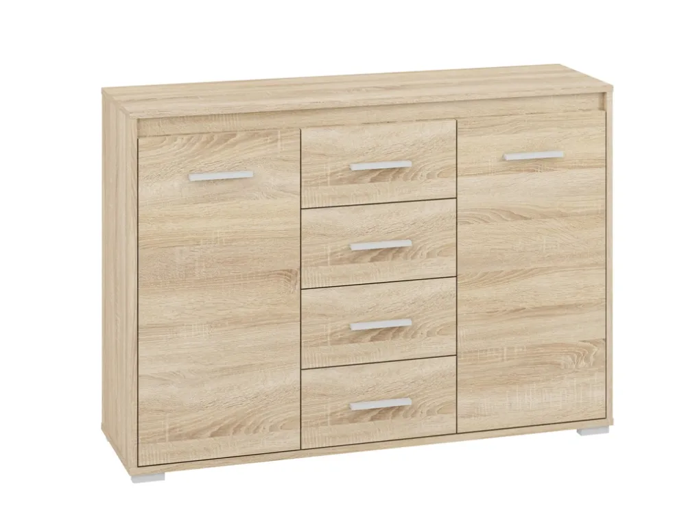 Meble Młodzieżowe|Zestawy Mebli Do Salonu>ML Meble Pojemna komoda z drzwiami i szufladami 120 cm AVO