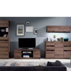 Meble Młodzieżowe|Zestawy Mebli Do Sypialni>GiB Meble Pojemna komoda z szufladami 135 cm dąb monastery DENIS