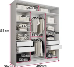 Zestawy Mebli Do Przedpokoju|Szafy Trzydrzwiowe><noscript><img width=