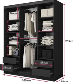 Zestawy Mebli Do Przedpokoju|Szafy Trzydrzwiowe><noscript><img width=