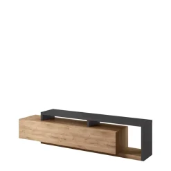 Szafki Rtv>Helvetia Pojemna szafka rtv TABU dąb Ribbeck